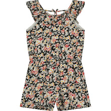 Kathy Romper in Black Floral
