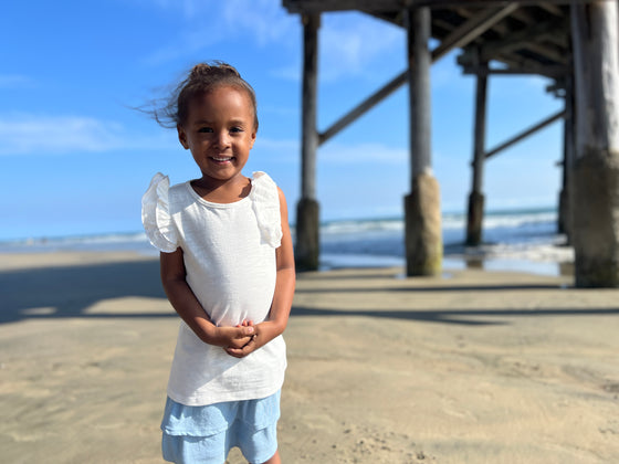 Pam Shirt in Ivory
