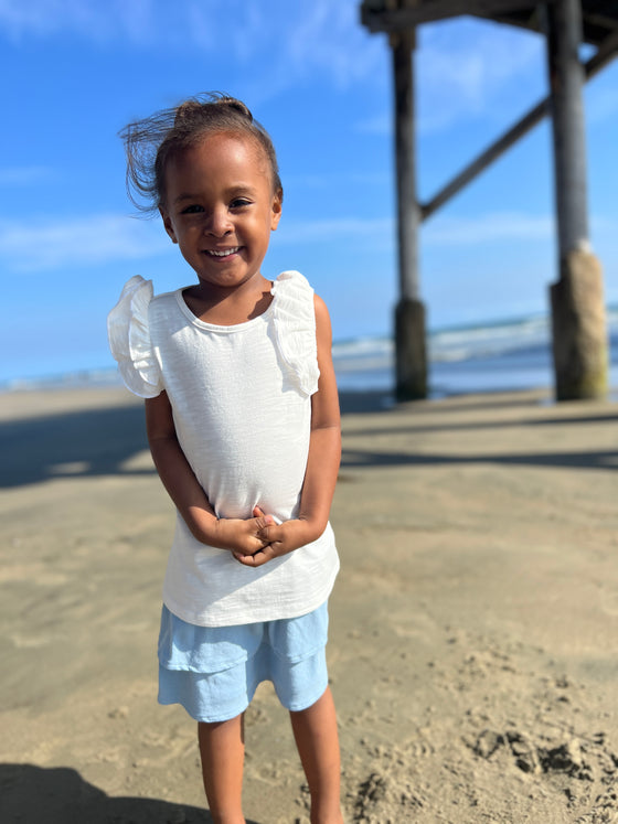 Pam Shirt in Ivory