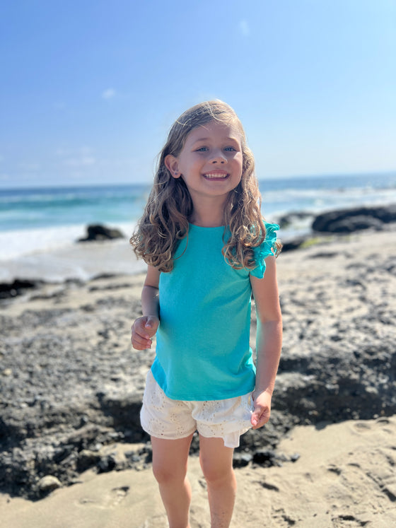 Pam Shirt In Aqua