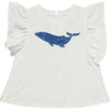 Sutton T-shirt in Whale Print