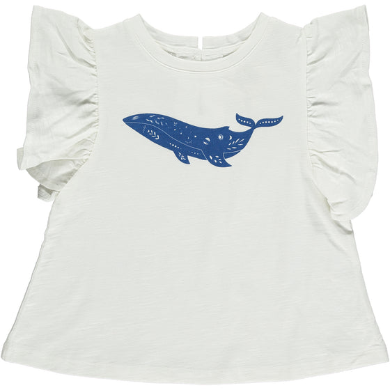 Sutton T-shirt in Whale Print