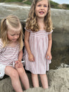 Esme Top in Lavender Stripe
