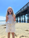 Amelia Tank in Tan Stripe