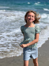 Eleanor Blouse in Multi Ditsy Floral