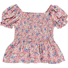  Eleanor Blouse in Pink Floral