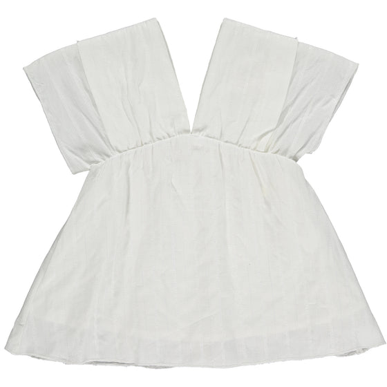 Sadie Blouse in Ivory Stitch