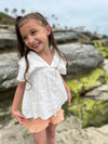 Sadie Blouse in Ivory Stitch