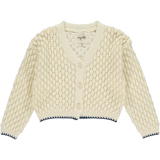 Margot Cardigan in Ivory