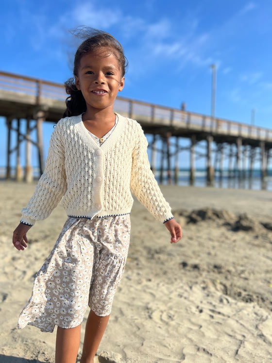 Margot Cardigan in Ivory