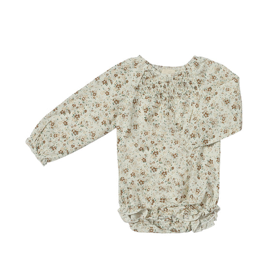 Baby Bubble in brown floral
