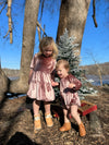 Alice Dress in Rose Shimmer