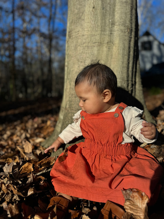 Francie Onesie in Oatmeal