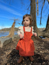 Jenna Romper in Pumpkin