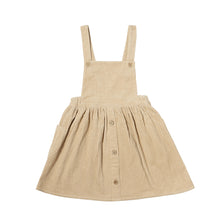  Autumn Pinafore in Cream