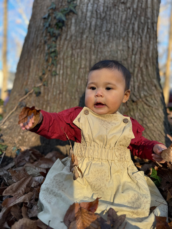 Francie Onesie in Burgundy