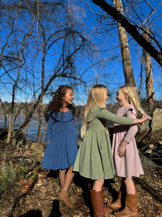 Maelle Dress in Olive