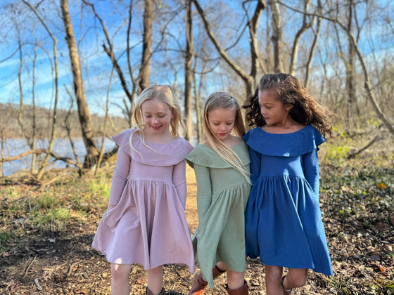 Maelle Dress in lavender