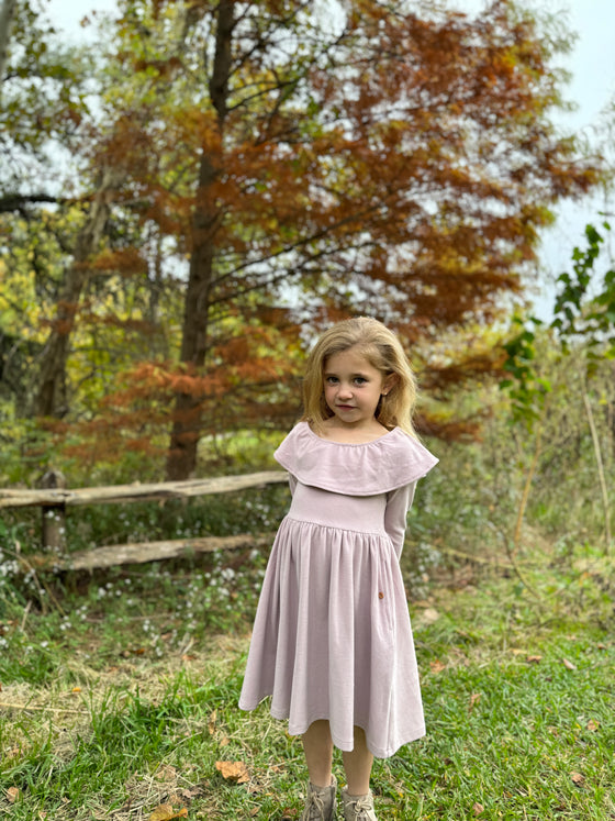 Maelle Dress in lavender