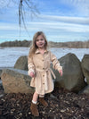 Shannon Coat Dress in Oatmeal