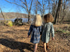 Niki Dress in Sage Plaid