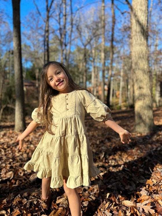 Saorise Dress in Barley
