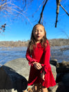 Shiloh Dress in Red
