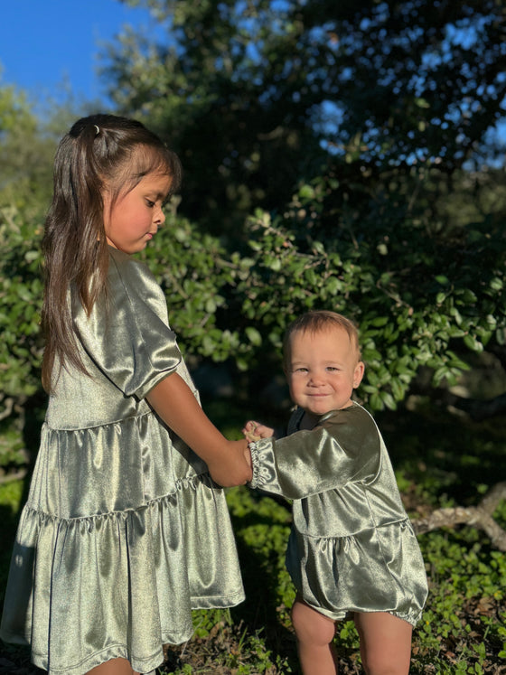 Alice Dress in Pine