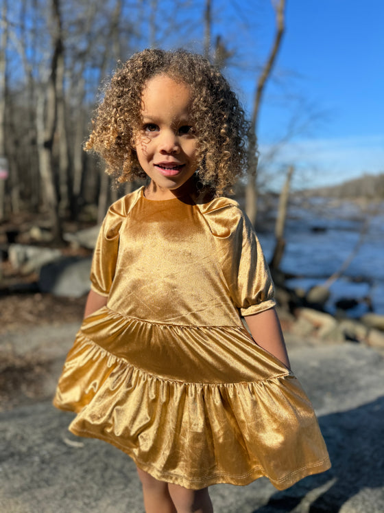 Alice Dress in Golden