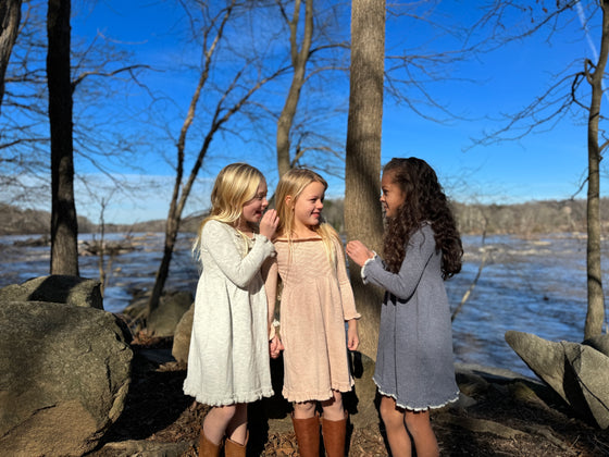 Macy True Knit Dress in Rose