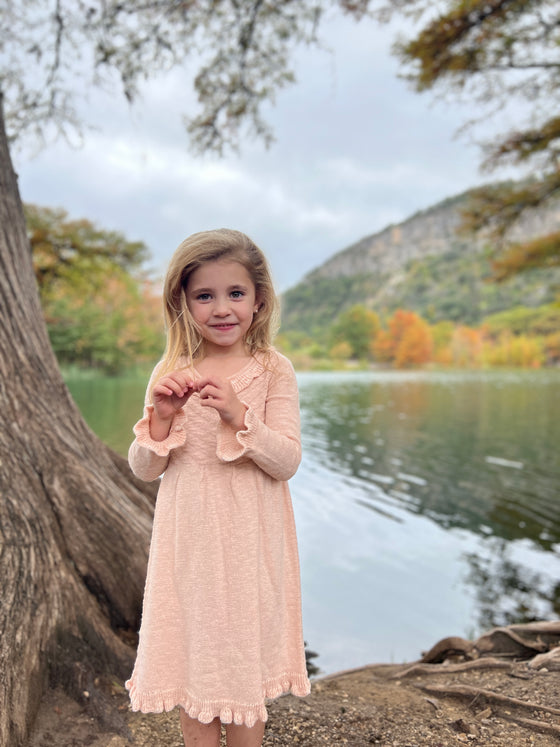 Macy True Knit Dress in Rose