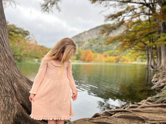 Macy True Knit Dress in Rose