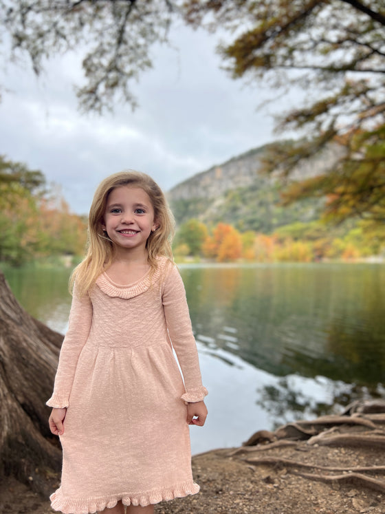 Macy True Knit Dress in Rose