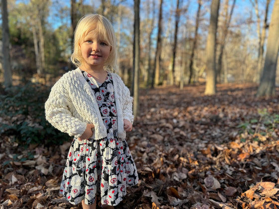 Margot Cardigan in White