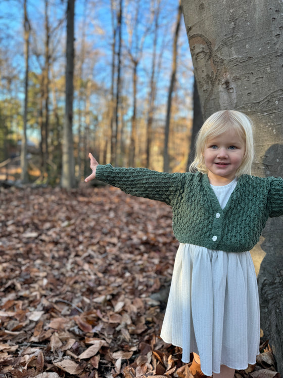 Margot Cardigan in Forest