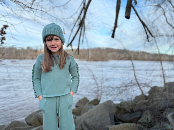 Blair jogger  in sage