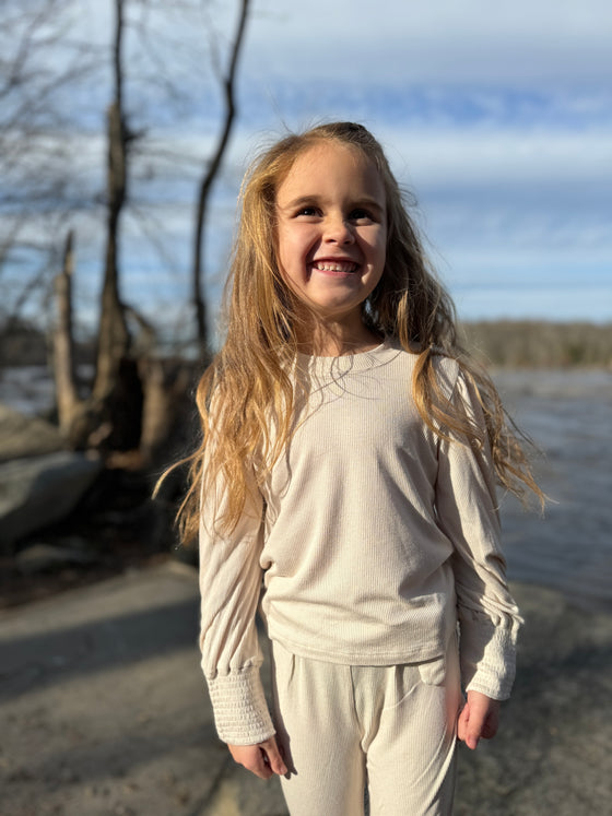 Jessa T-shirt in Oatmeal