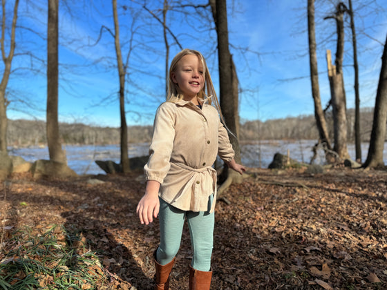 Shannon Coat Dress in Oatmeal