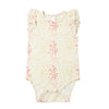 Amber Onesie in Pink Sprig Floral