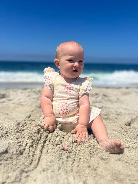 Siobhan Bloomer in Pink Sprig Floral