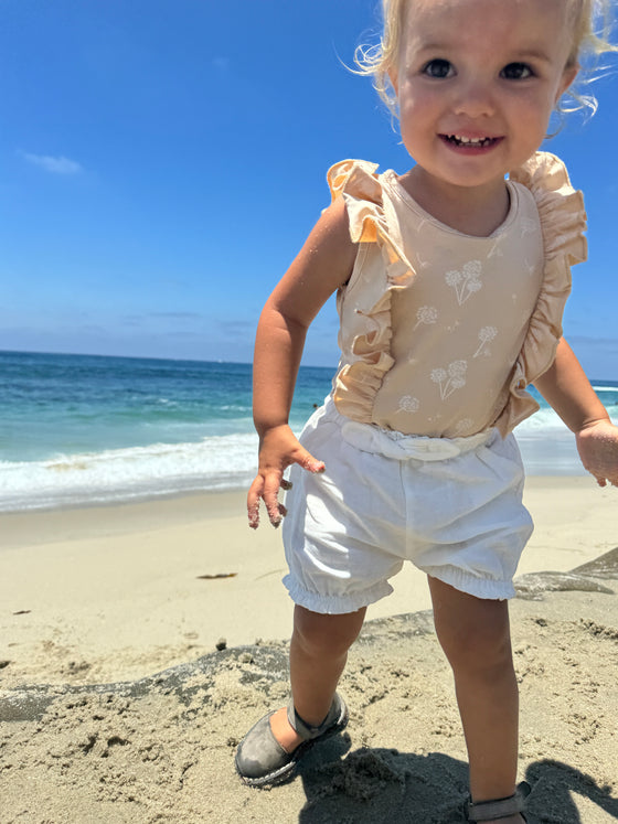 Lucy Shorts in Ivory