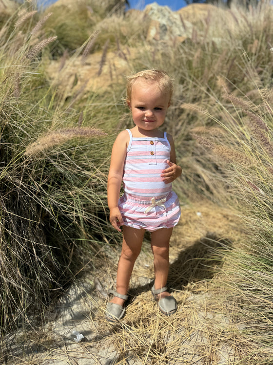 Remi Bloomer in Pink Retro Stripe