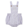Baby light purple embroidered pinafore Bubble