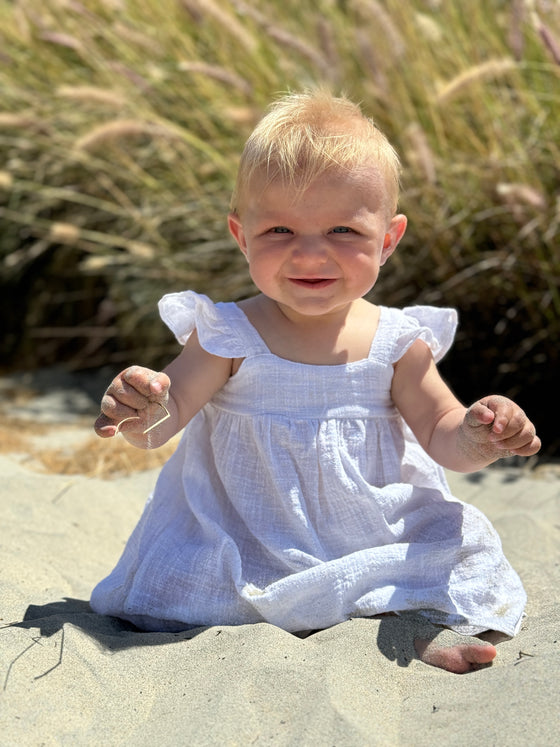 Shelby Dress in Ivory