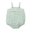 Hazel Bubble in Blue Dandelion print 