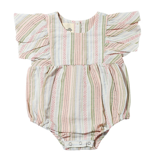 Miranda Bubble in Pink Multi Stripe
