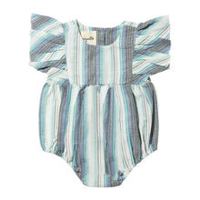  Miranda Bubble in Blue Multi Stripe