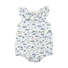 Vignette Maya Romper in Nautical Boats print. A stylish and breathable summer outfit for babies and toddlers. 