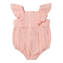  Pale pink ruffled baby bubble 
