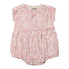white baby bubble with delicate red berry design